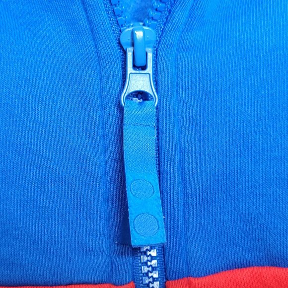 Target Lego Sweatshirt Zip Front Primary Colors Blue Red Yellow Adult XL - Picture 5 of 8
